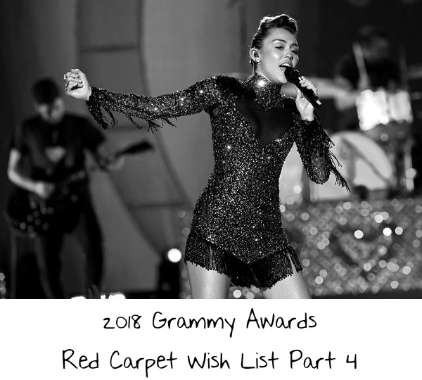 2018 Grammy Awards Red Carpet Wish List Part 4