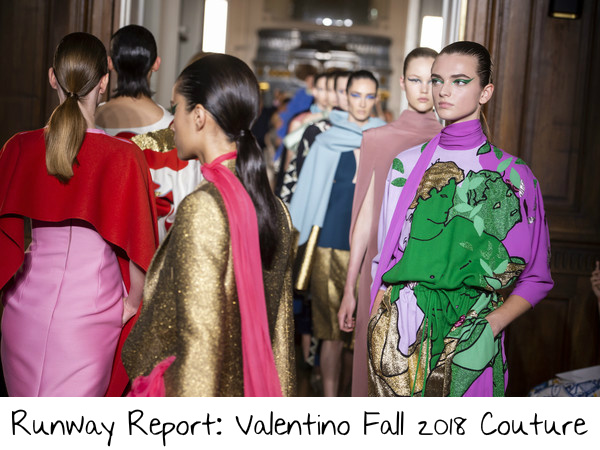 The Drama of a Genius: Valentino Fall 2018 Couture