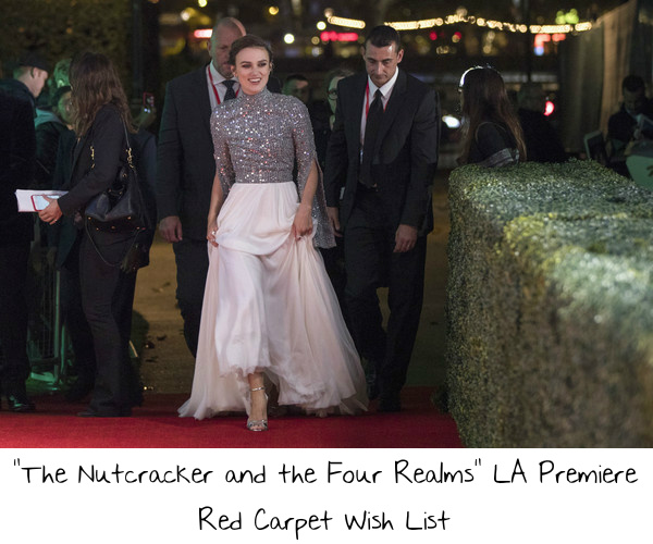 “The Nutcracker and the Four Realms” LA Premiere Red Carpet Wish List