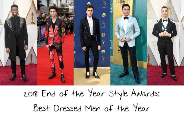 2018 End of the Year Style Awards: Best Dressed Men of the Year
